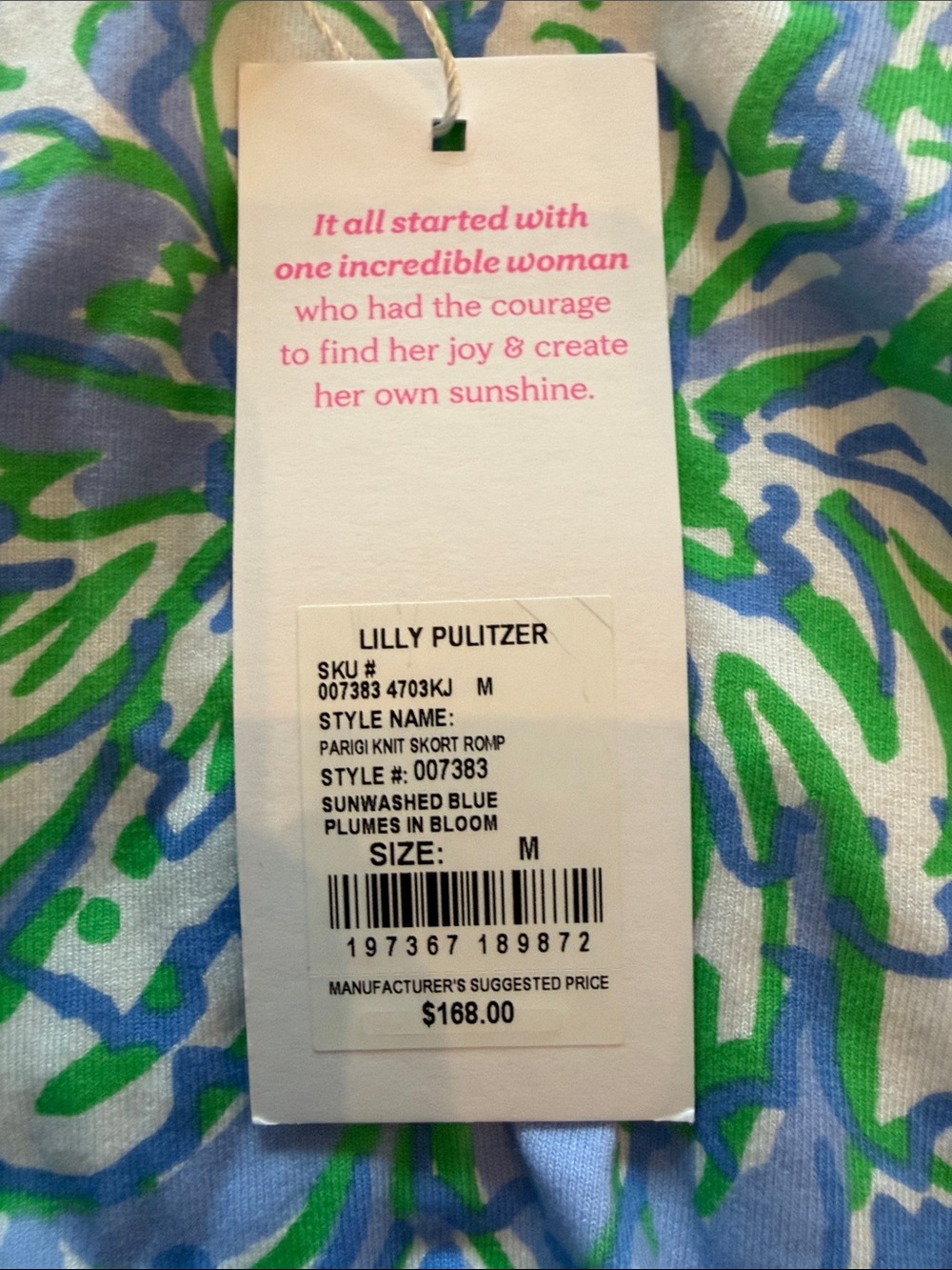 Lilly Pulitzer Parigi Skort Romper - Picture 5 of 5